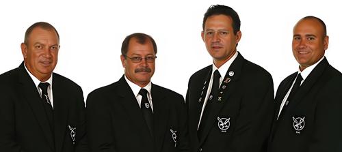 Doug Jeffrey, James Shot, Francois Hanekom, Werner Lassen